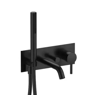 Fantini Nostromo Смеситель для ванны, встраиваемый, цвет: черный матовый