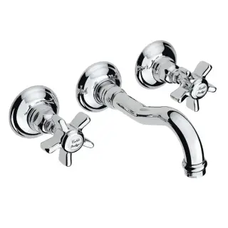 Nicolazzi Dames Anglaises Смеситель для раковины с 2мя ручками, цвет: хром