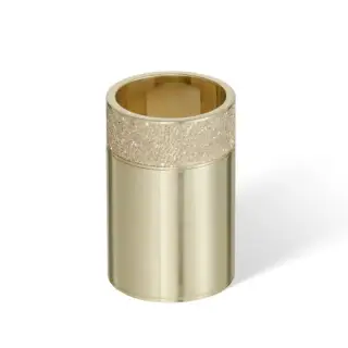 Decor Walther Rocks BOD1 Стакан настольный, с кристаллами Swarovski, цвет: золото матовое