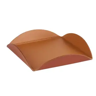 Colombo Adj Подставка для сервировки настольная, 15x15 см, цвет: коньяк/бордо