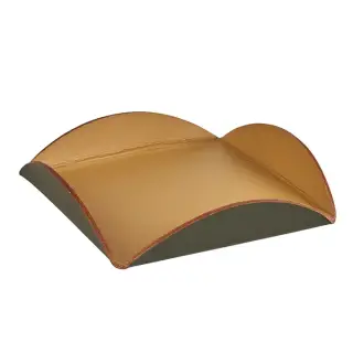 Colombo Adj Подставка для сервировки настольная, 15x15 см, цвет: горчичный/оливковый