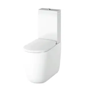 Kerasan Nolita Унитаз моноблок, с креплением WB5N, с сиденьем, цвет: белый глянцевый
