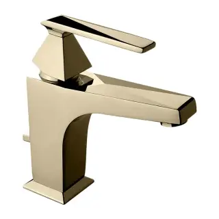 Nicolazzi Vincent Смеситель для раковины, 1 отв., с донным клапаном, цвет: English Gold