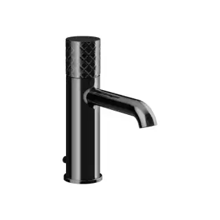 Gessi Habito Intreccio Смеситель для раковины, на 1 отв., с донным клапаном, цвет: Black Metal PVD