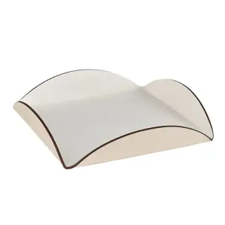 Colombo Adj Подставка для сервировки настольная, 35x35 см, цвет: белый/панна котта