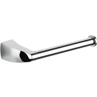 Colombo Road Держатель туалетной бумаги, подвесной, цвет: хром/карбон