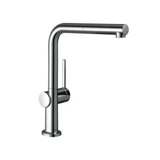 Hansgrohe Talis M54 Кухонный смеситель однорычажный, 270, с вытяжным изливом 1jet, цвет: хром