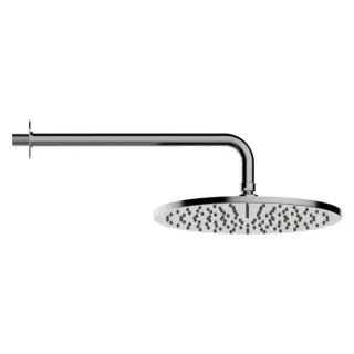 Bossini Nobu Душевая лейка из нерж. стали Ø 280 mm самоочищающаяся на шарнире на 1/2