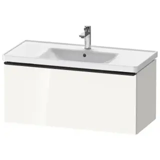 Duravit D-Neo Тумбочка подвесная 98.4х44x45.2см., раковина, 1 ящик, цвет: белый высокоглянцевый