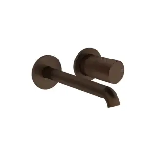 Gessi Habito Diamantato Смеситель для раковины, настенный, цвет: Dark Bronze