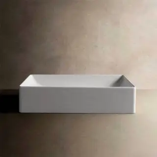 Globo T-Edge Раковина-чаша 61х37х14 см, без отв., на столешницу, цвет: белый