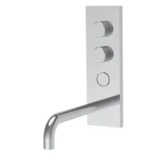 Fima Carlo Frattini Switch ON Смеситель для раковины, встраиваемый, излив: 20.7см., c кнопкой on/off, цвет: хром