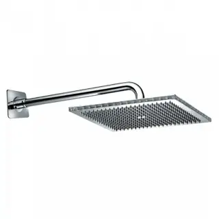 BOSSINI DREAM-RECTANGULAR Верхний душ 400 x 300 мм, 1 режим, с держателем Ø 28 мм, x 400 мм, цвет: хром