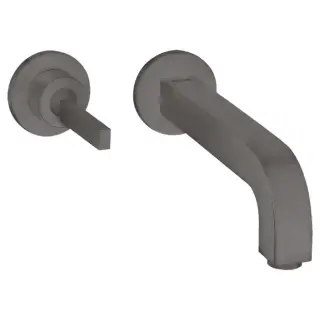 Axor Citterio Смеситель для раковины 160, встраиваемый, излив: 16см., цвет: шлифованный черный хром