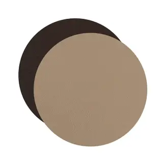 Colombo Adj Круглый костер, D12 см, цвет: капучино/шоколад