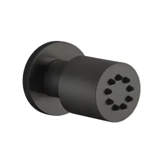 Gessi Body Jets Форсунка боковая, поворотная, цвет: Black Metal Brushed PVD