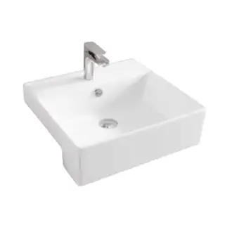 Artceram QUADRO Semincasso Раковина 50x48 см, 1 отв., цвет: белый