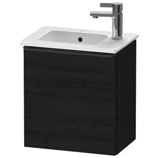 Duravit D-Neo Тумбочка подвесная 41x44x27.4см., раковина, 1 дверка, цвет: Black Oak