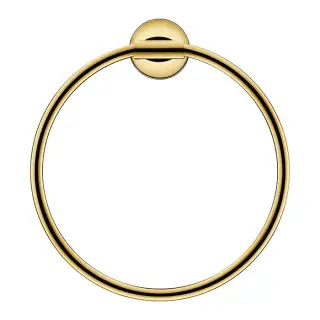 Duravit Starck T Полотенцедержатель - кольцо, подвесной, цвет: Gold Polished