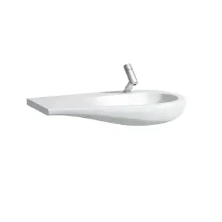 Laufen Alessi One Раковина 90х50х16.5 см, 1 отв., покрытие LLC, цвет: белый