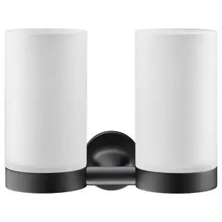 Duravit Starck T Стаканы, подвесныеч, цвет: черный матовый