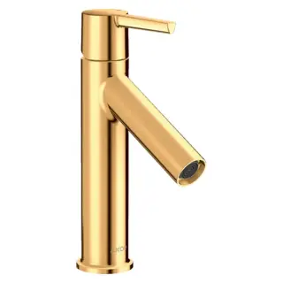 Axor Starck Смеситель для раковины 100 , на 1 отв., цвет: полированное золото