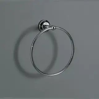 SIMAS Accessori Полотенцедержатель-кольцо 22см., для полотенец, подвесной, цвет: хром