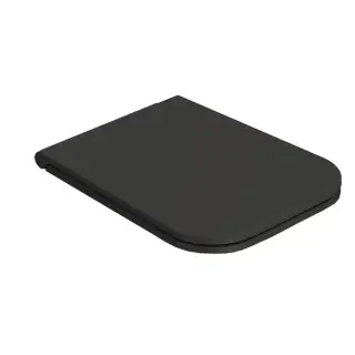 Globo Stone Сиденье для унитазов, микролифт, цвет: Smoke/хром