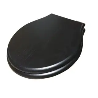 Globo Paestum Сиденье для унитазов, деревянное, микролифт, цвет: черный дуб/золото