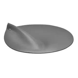 Colombo Adj Крышка для круглой корзины, D40 см, цвет: серый/черный