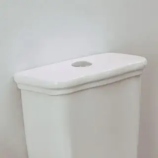 Kerasan Retro Крышка для бачка 108101/1082 с 1 отверстием под кнопку, цвет: белый