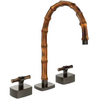 Смеситель для раковины Gessi Jacqueline 77217#707 цвет-Black Metal Brushed PVD