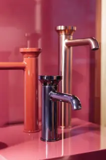 Смеситель для раковины Gessi ORIGINI 66002#706 Black Metal PVD