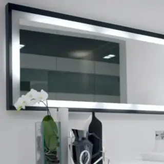 Зеркало для ванной Antonio Lupi Sfoglia SFOGLIA175126 + TOUCH LED цвет - grigio-507+gomma,