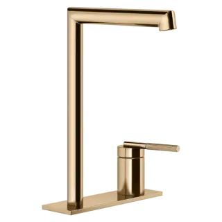 Смеситель для раковины Gessi INGRANAGGIO 63516#735 Warm Bronze PVD