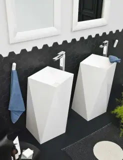 Раковина Art Ceram SHARP OSL008.01;00 белый блестящий