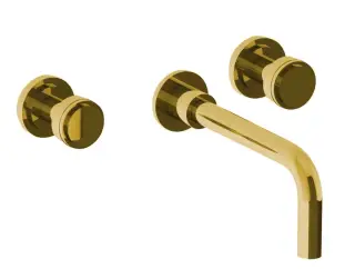 Смеситель для раковины Cristal&Bronze ALLIANCE C29-D1-1303 золото