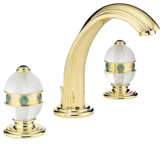 Смеситель для раковины THG A1J.H52.151 золото PVD