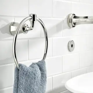 Держатель для полотенец THG Tradition A58.A02.504N хром