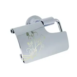 Держатель для туалетной бумаги VILLEROY&BOCH La Fleur 83.511.955.00 хром / декор
