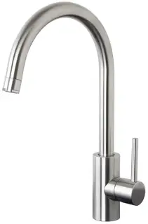 Смеситель для кухни Carlo Frattini Kitchen F7057INOX нержавеющая сталь