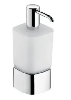 Дозатор Keuco Elegance 11654019001 хром / хрусталь матовый