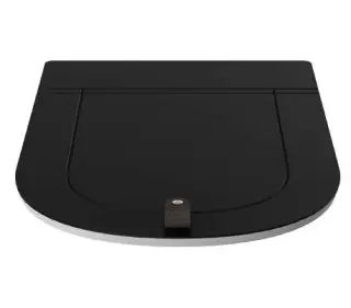 Сиденье для унитаза черный матовый