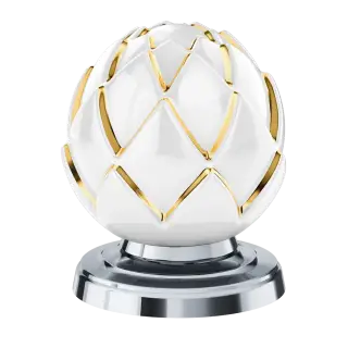 Вентиль Jorger BELLEDOR 631.10.340.065-32 платина, керамика белая с зол. патиной