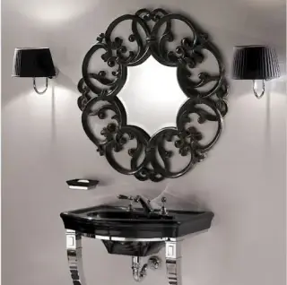 Раковина Devon&Devon New etoile 2IBLG3FBNET керамика, цвет черный