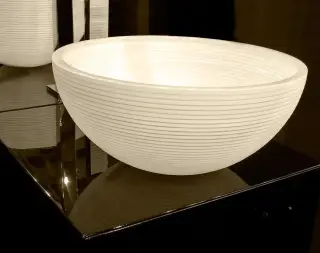 Раковина Glass Design Globo GLOBO34BG стекло бежевое матовое