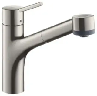 Смеситель для кухни HANSGROHE TALIS M52 73860800 cталь