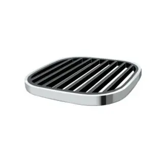 Полка-решетка Dornbracht UNIVERSAL 83.480.970.00 + 82.480.970.52 хром/светло-серый