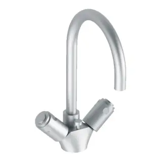 Смеситель для раковины Cristal&Bronze ALLIANCE C29-B2-1101 velvet chrome