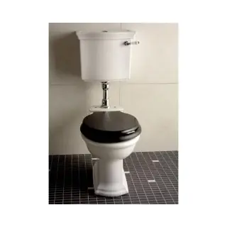 Труба соединительная для низкого бачка, d3.8*h35, хром